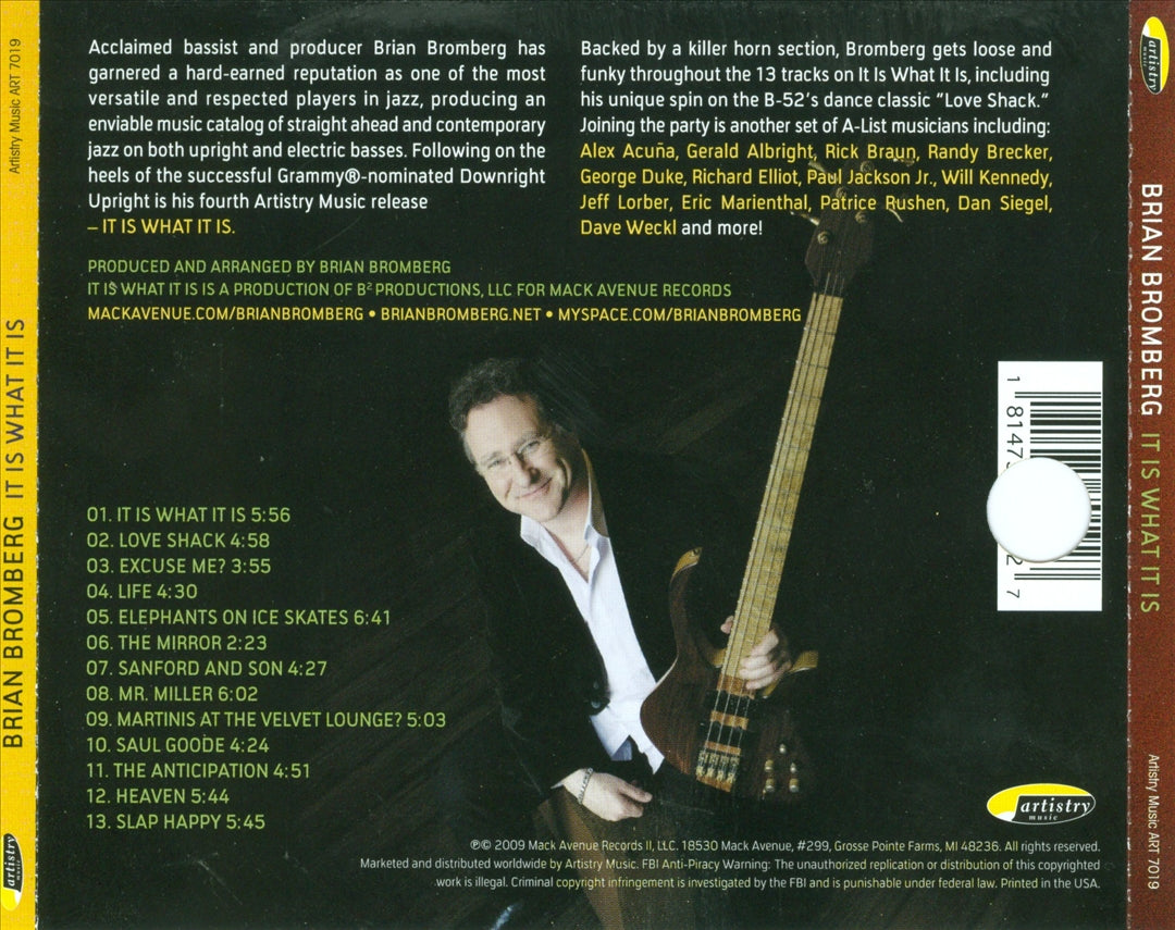 It Is What It Is cover art