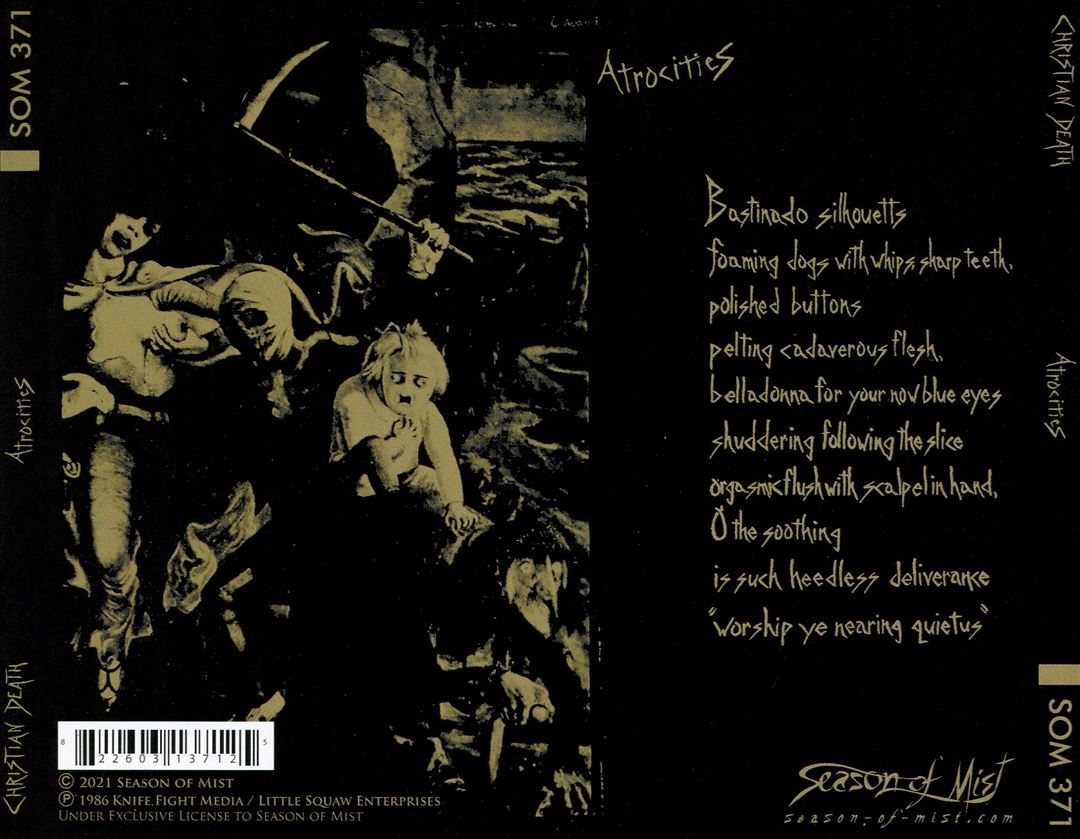 Atrocities cover art