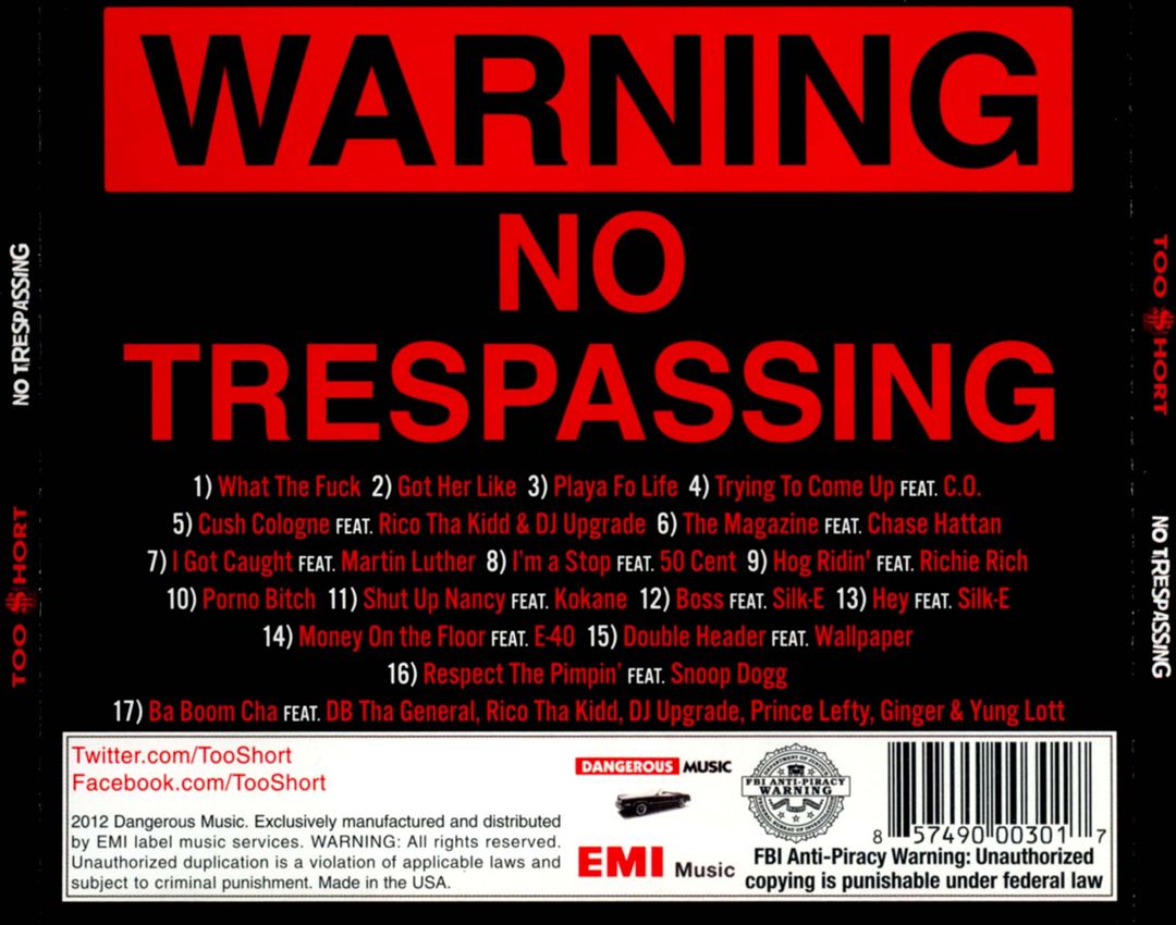 No Trespassing cover art