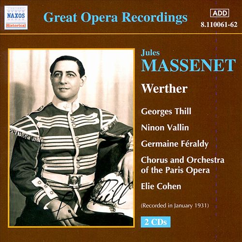 Massenet: Werther cover art