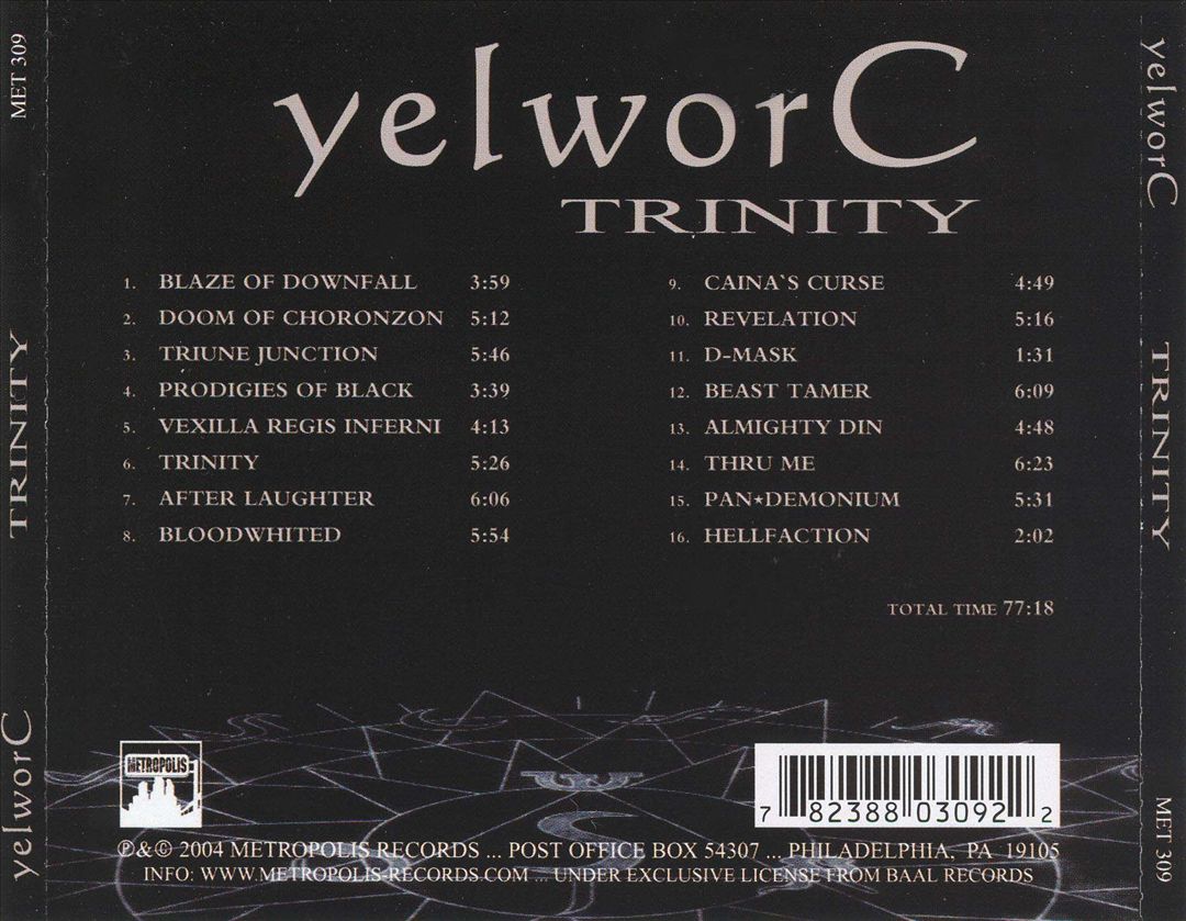 Trinity cover art