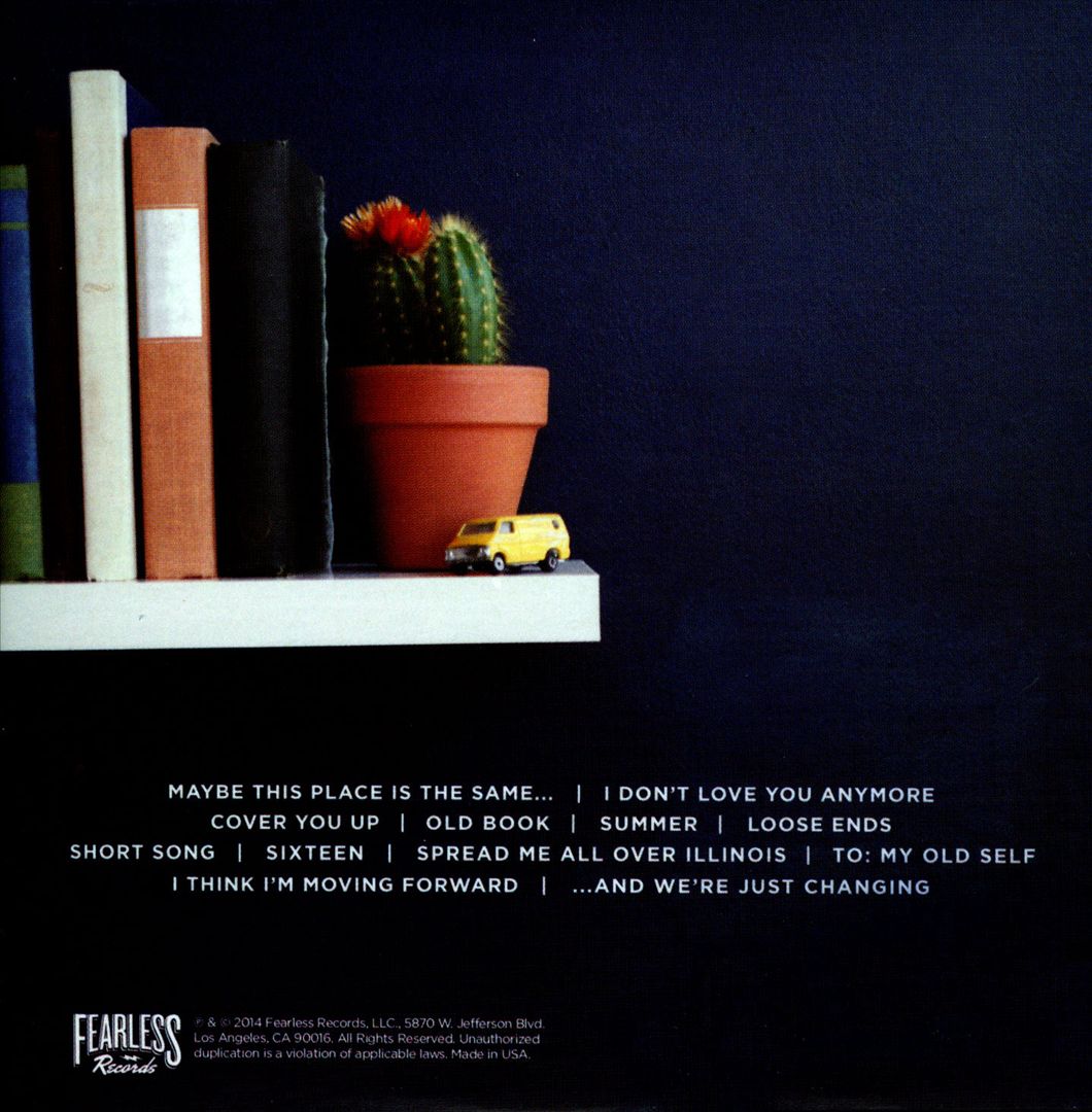 Maybe This Place Is the Same and We're Just Changing cover art