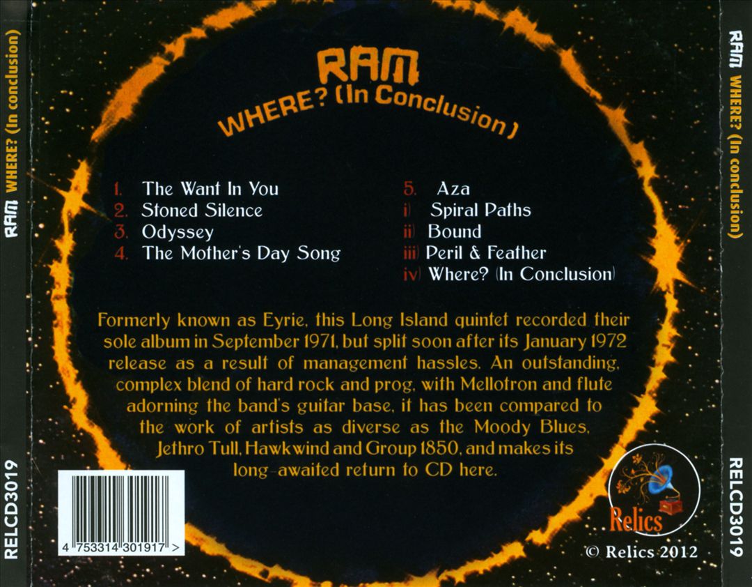 Where? (In Conclusion) [Reissue] cover art