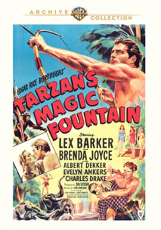 Tarzan's Magic Fountain cover art