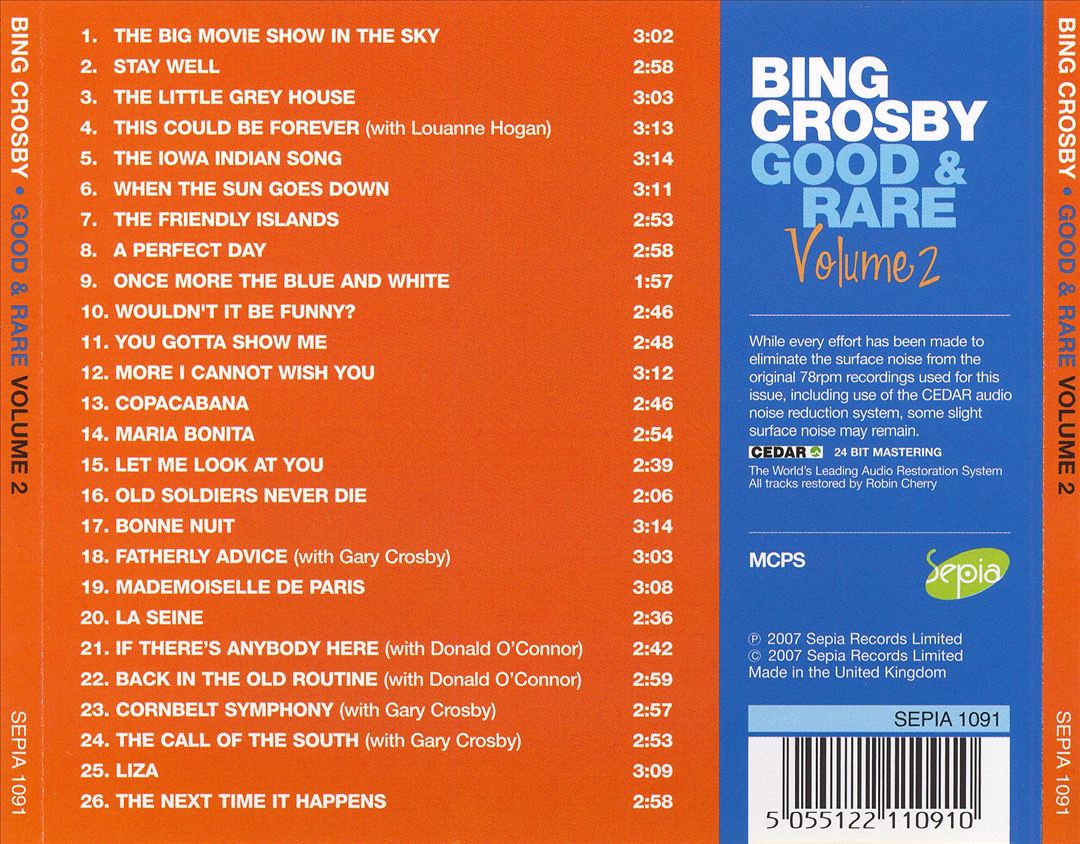 Good & Rare, Vol. 2 cover art