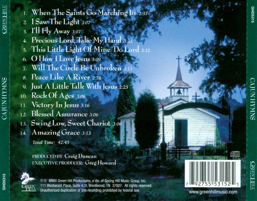 Cajun Hymns cover art