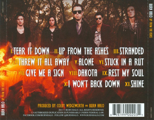 Up From the Ashes cover art