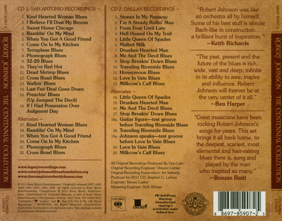 Complete Recordings: The Centennial Collection cover art