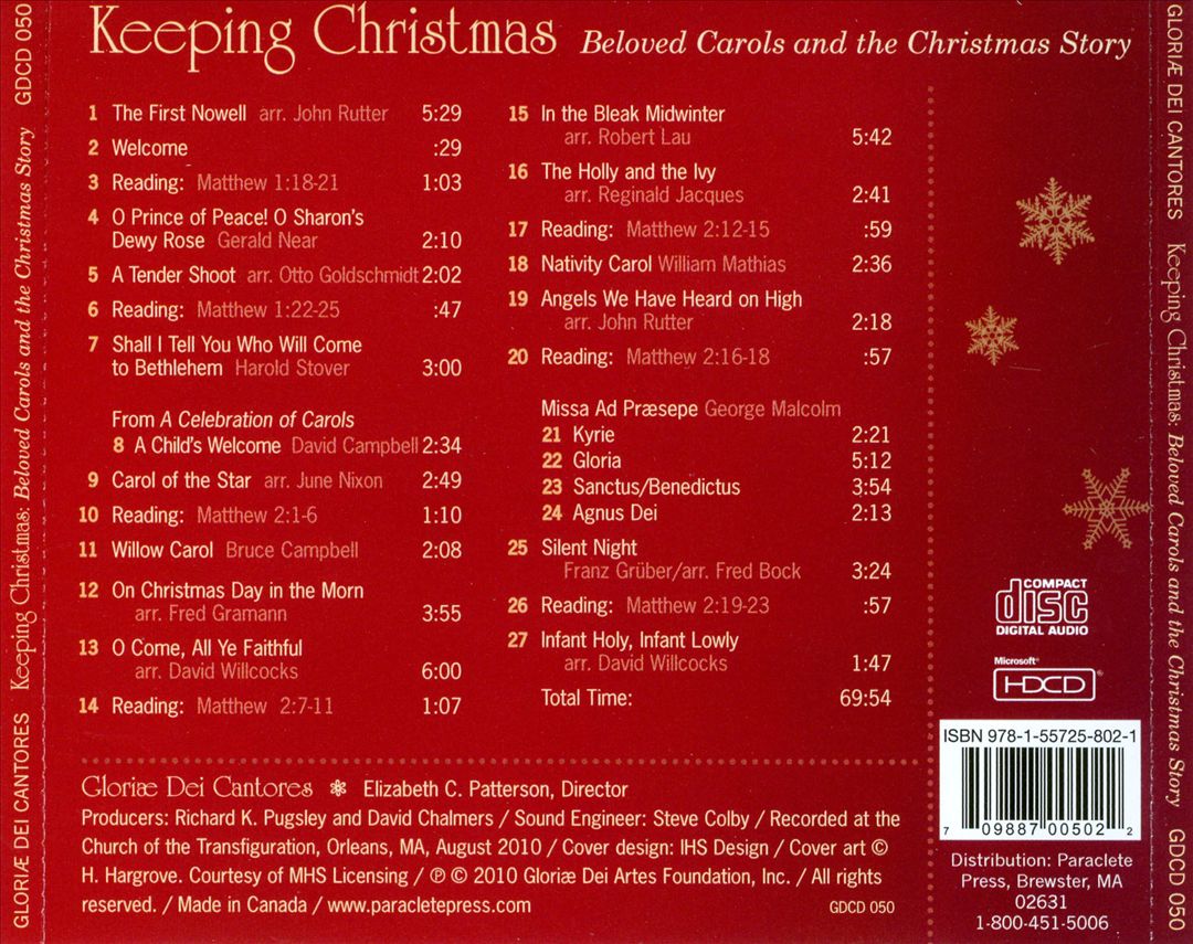 Keeping Christmas: Beloved Carols and the Christmas Story cover art