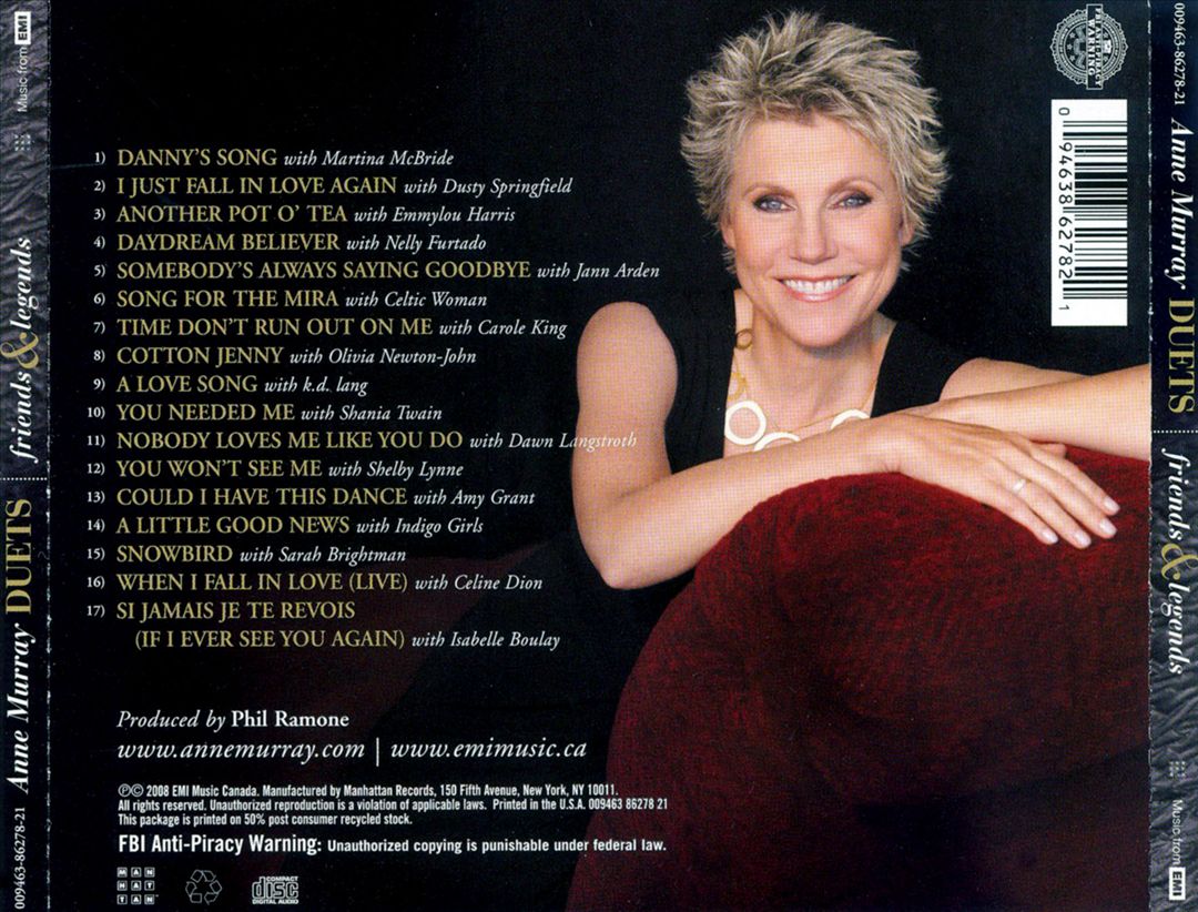 Duets: Friends and Legends cover art