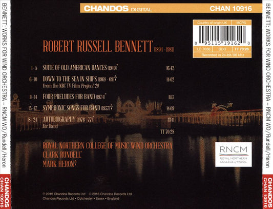 Robert Russell Bennet: Old American Dances cover art