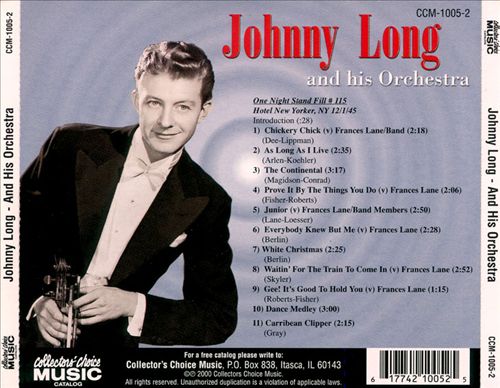 Johnny Long and His Orchestra cover art