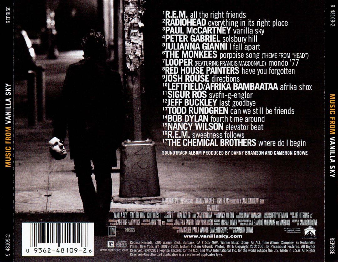 Music from Vanilla Sky cover art