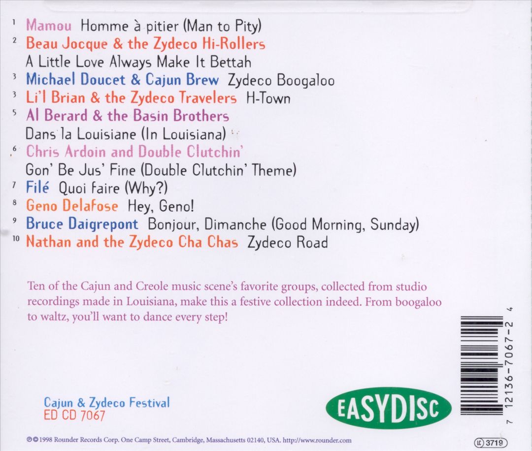 Cajun & Zydeco Festival cover art