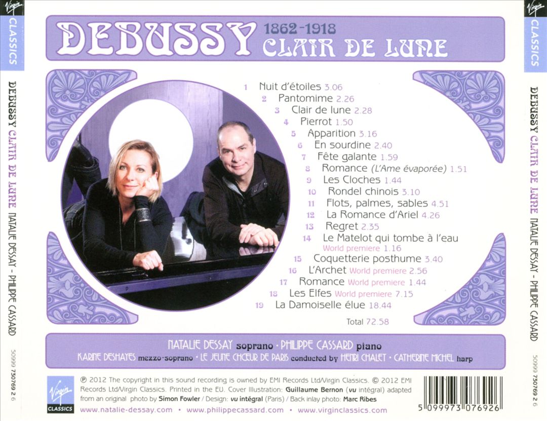 Debussy: Clair de lune cover art