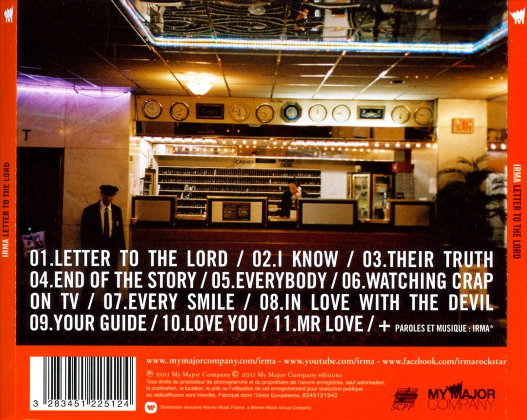 Letter to the Lord cover art