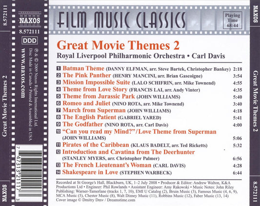 Great Movie Themes, Vol. 2 cover art