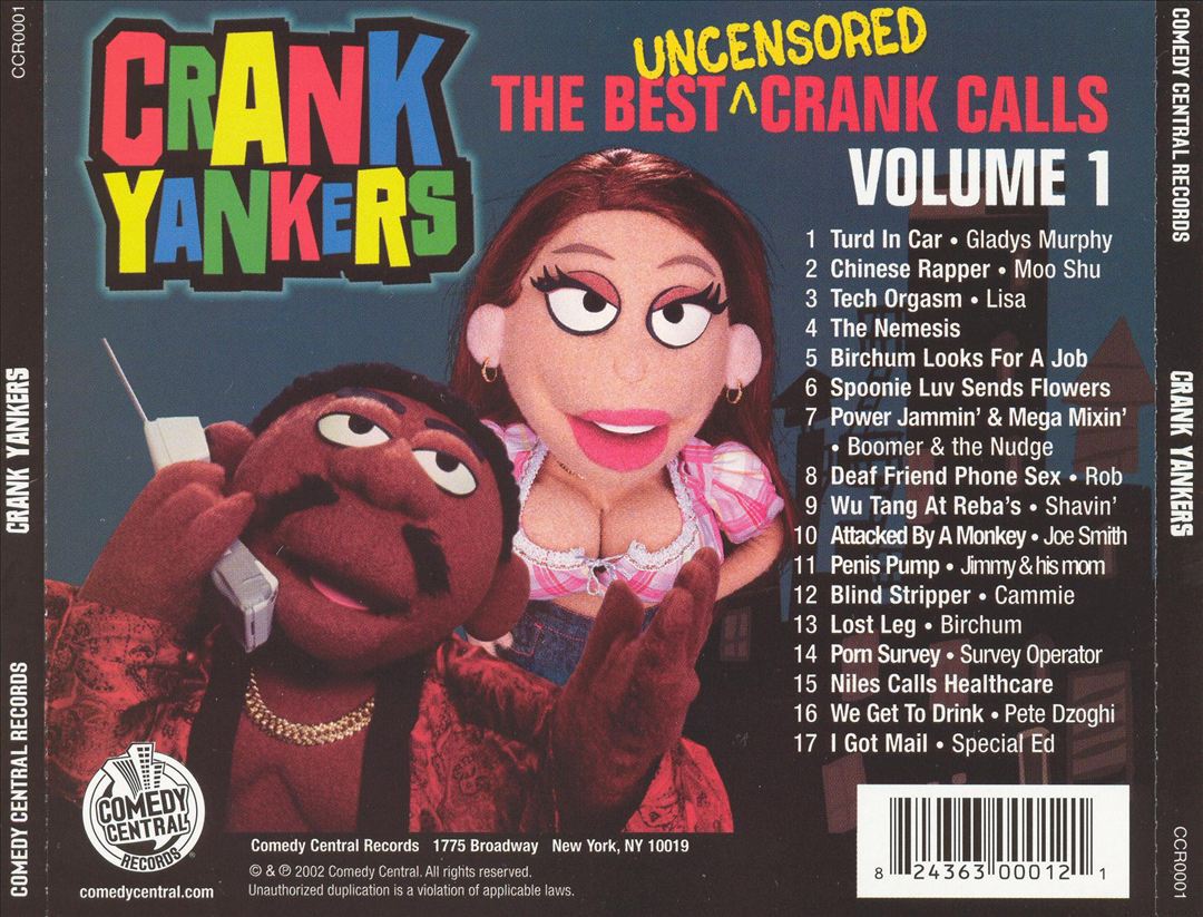 Best Uncensored Crank Calls, Vol. 1 cover art