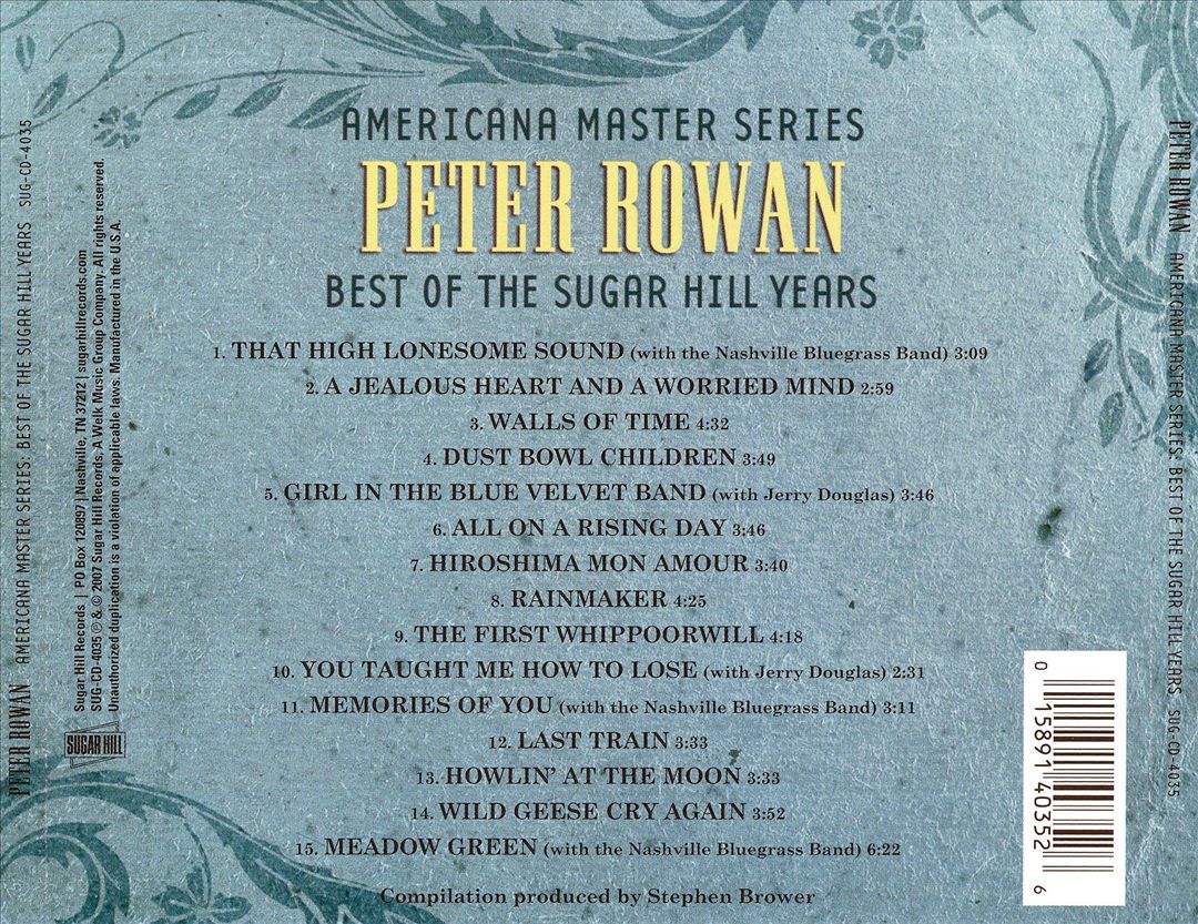 Best of the Sugar Hill Years cover art