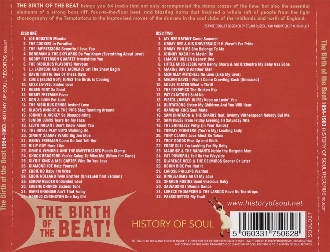 Birth of the Beat 1954-1963 cover art