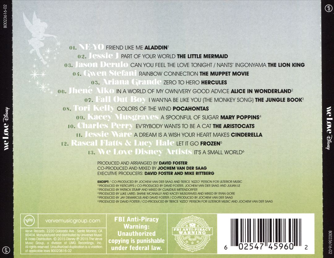 We Love Disney cover art