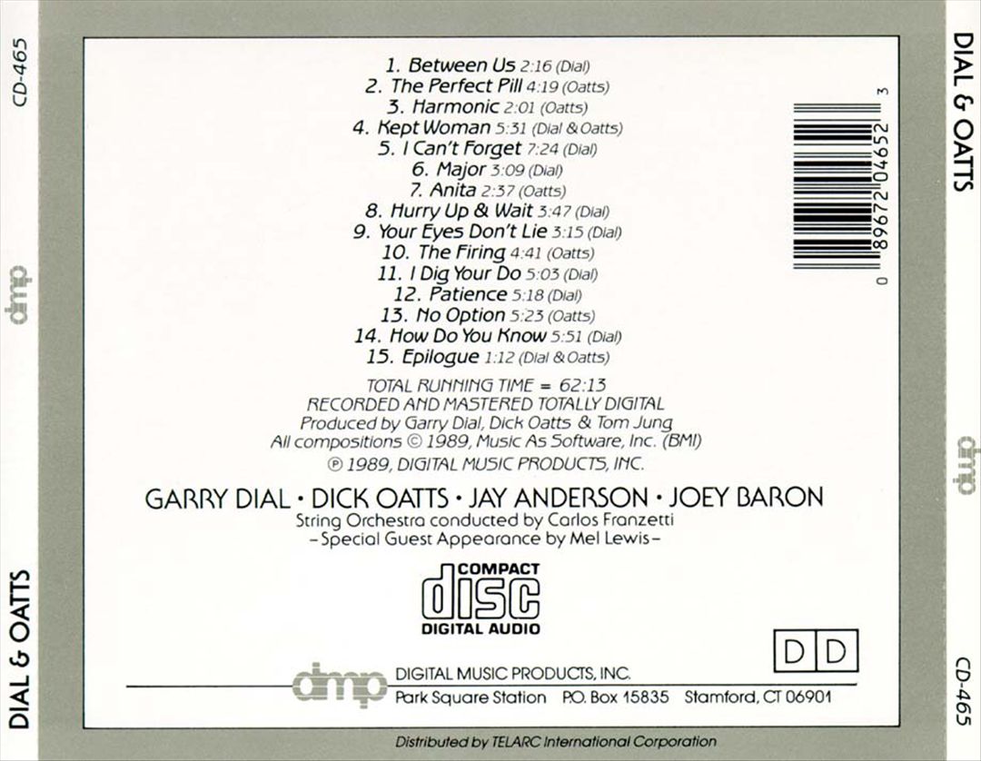 Dial & Oatts cover art