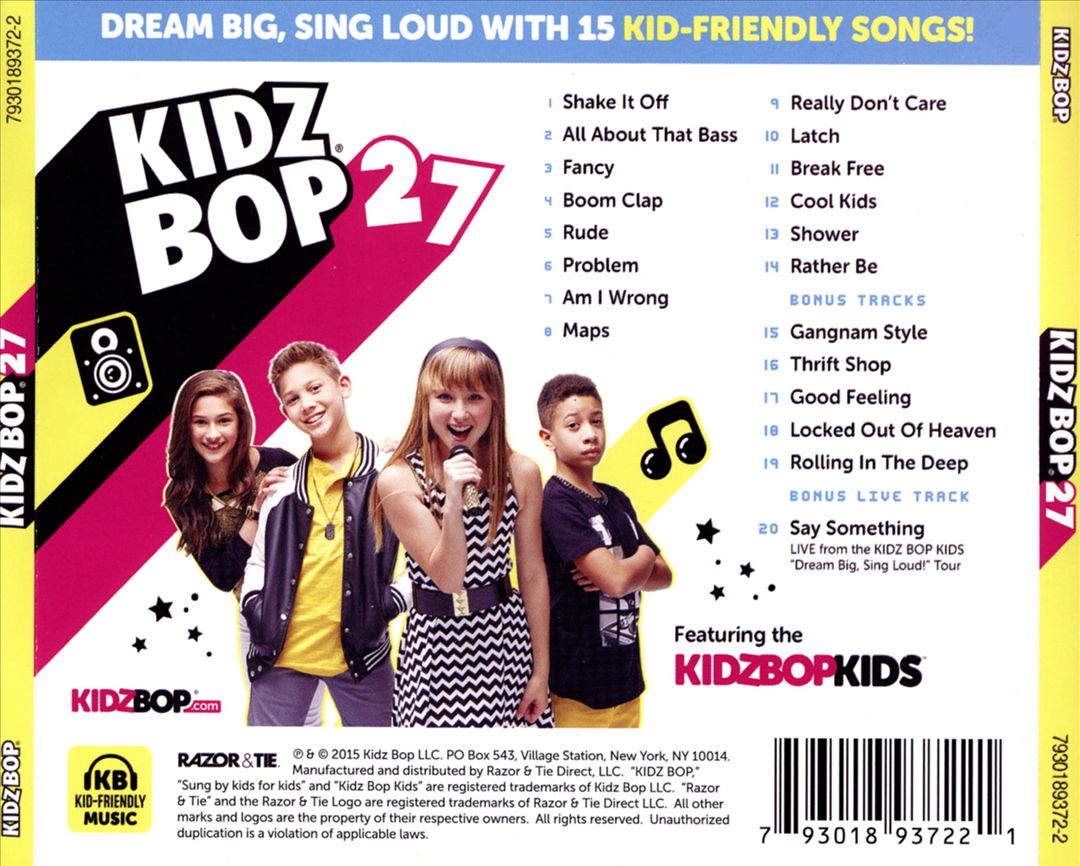 Kidz Bop, Vol. 27 [Walmart Exclusive] cover art