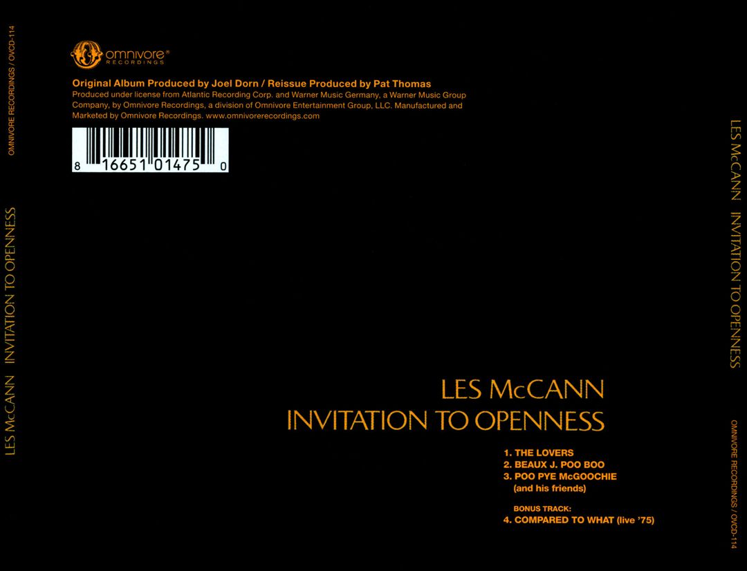 Invitation to Openness [Bonus Track] cover art