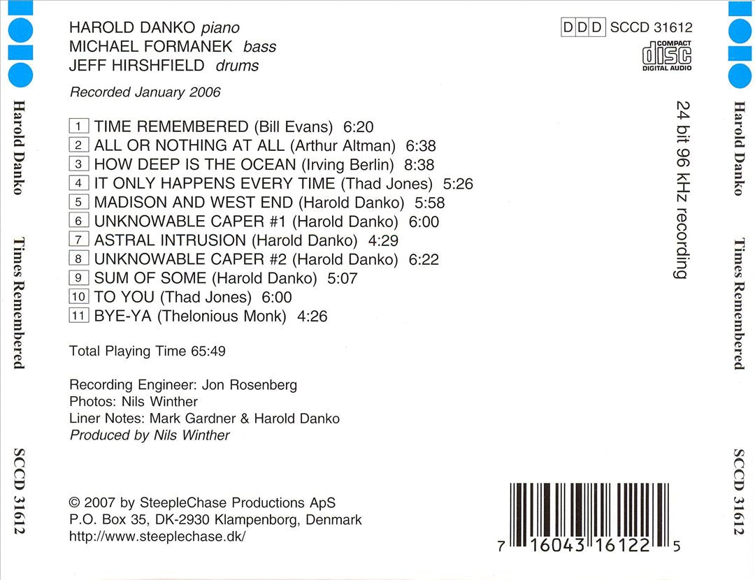 Times Remembered cover art