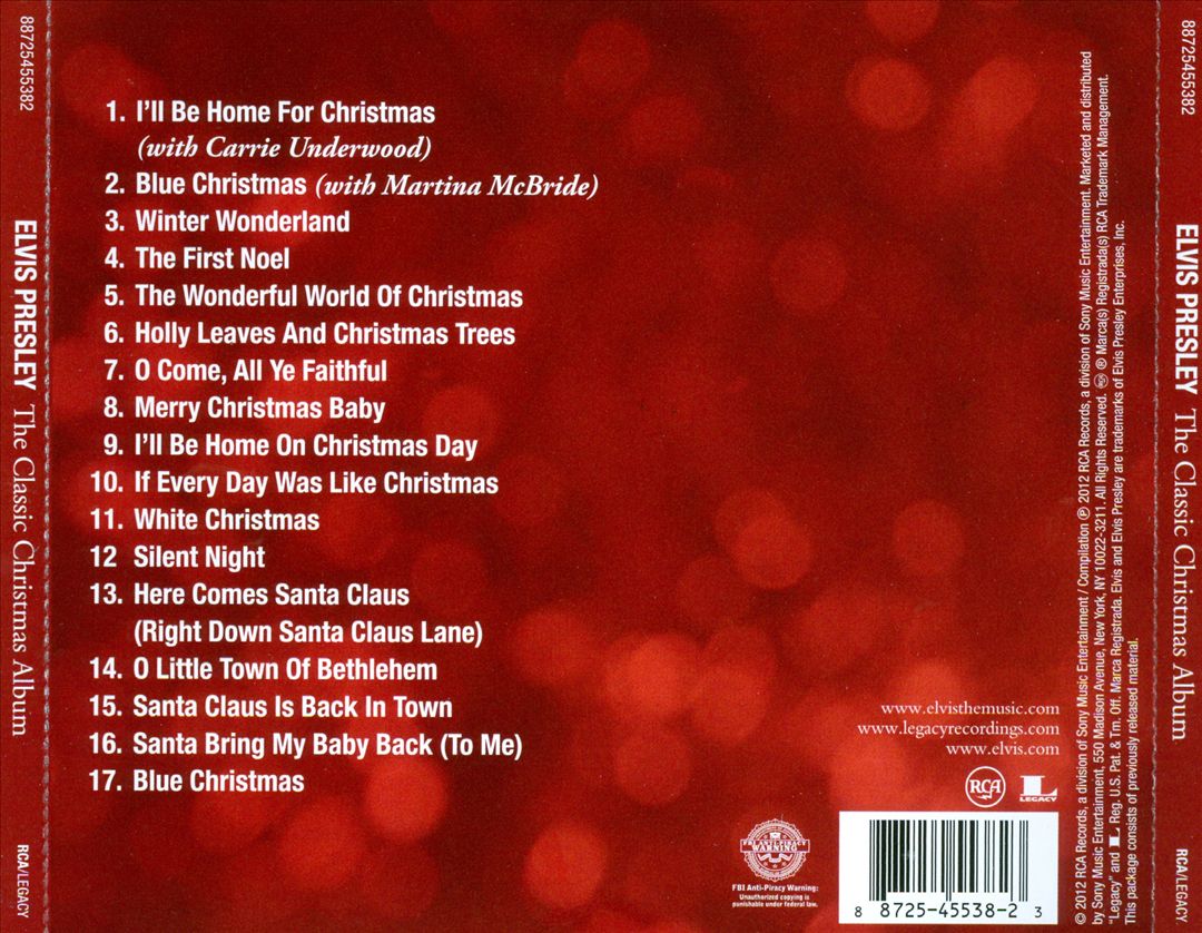 Classic Christmas Album cover art