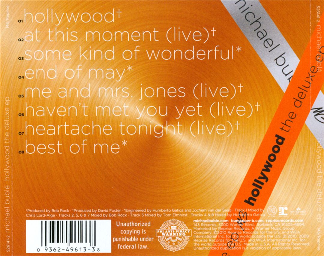 Hollywood: The Deluxe EP cover art