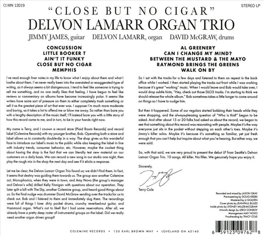 Close But No Cigar cover art