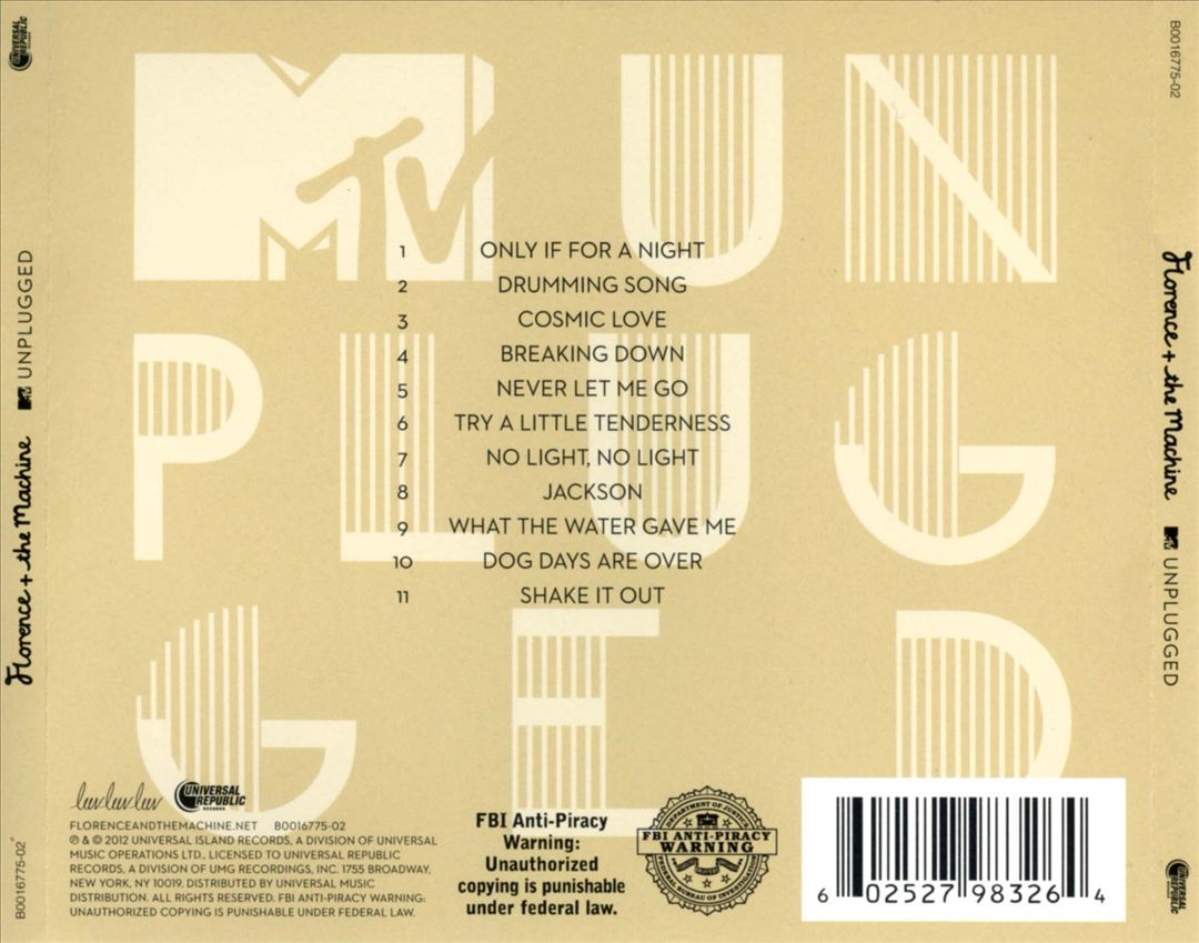 MTV Unplugged cover art