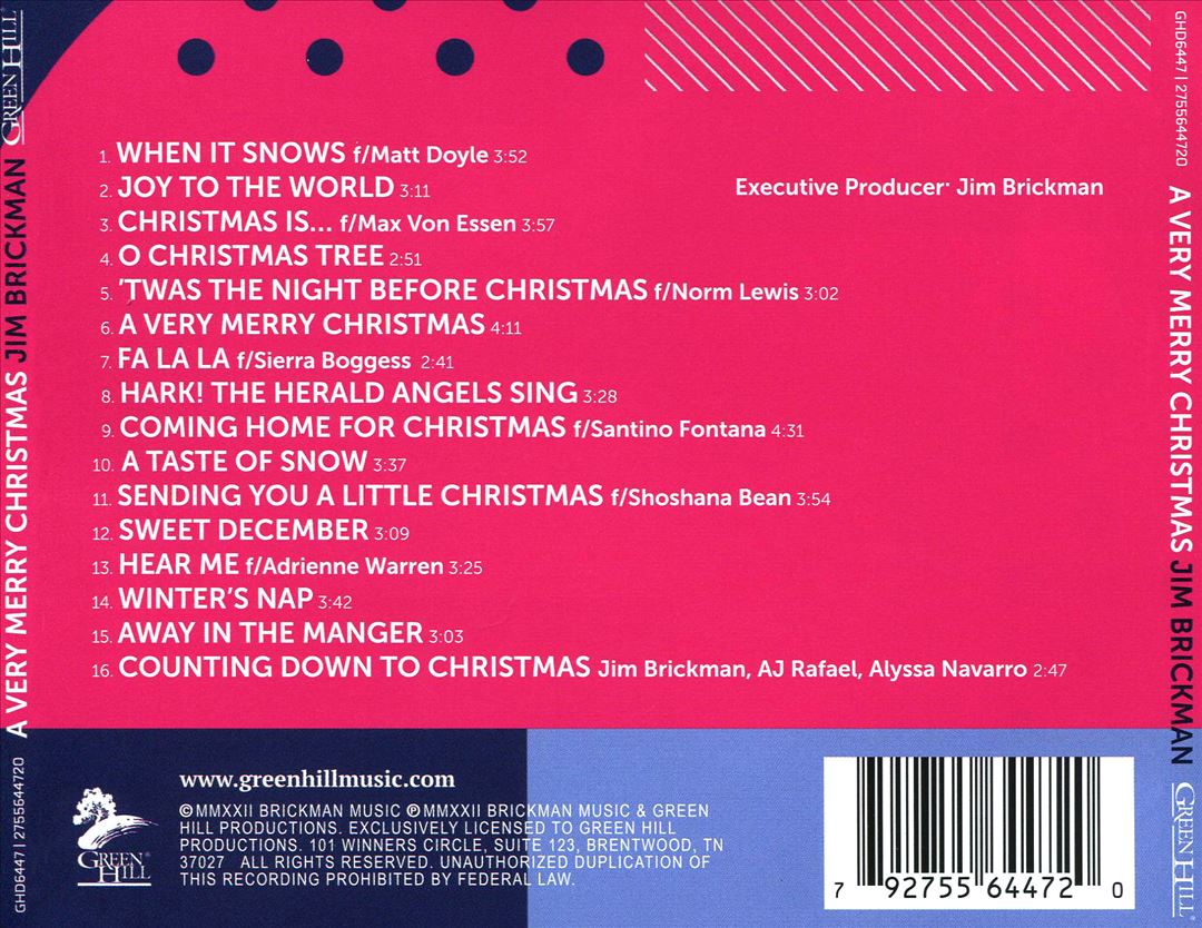 Very Merry Christmas cover art