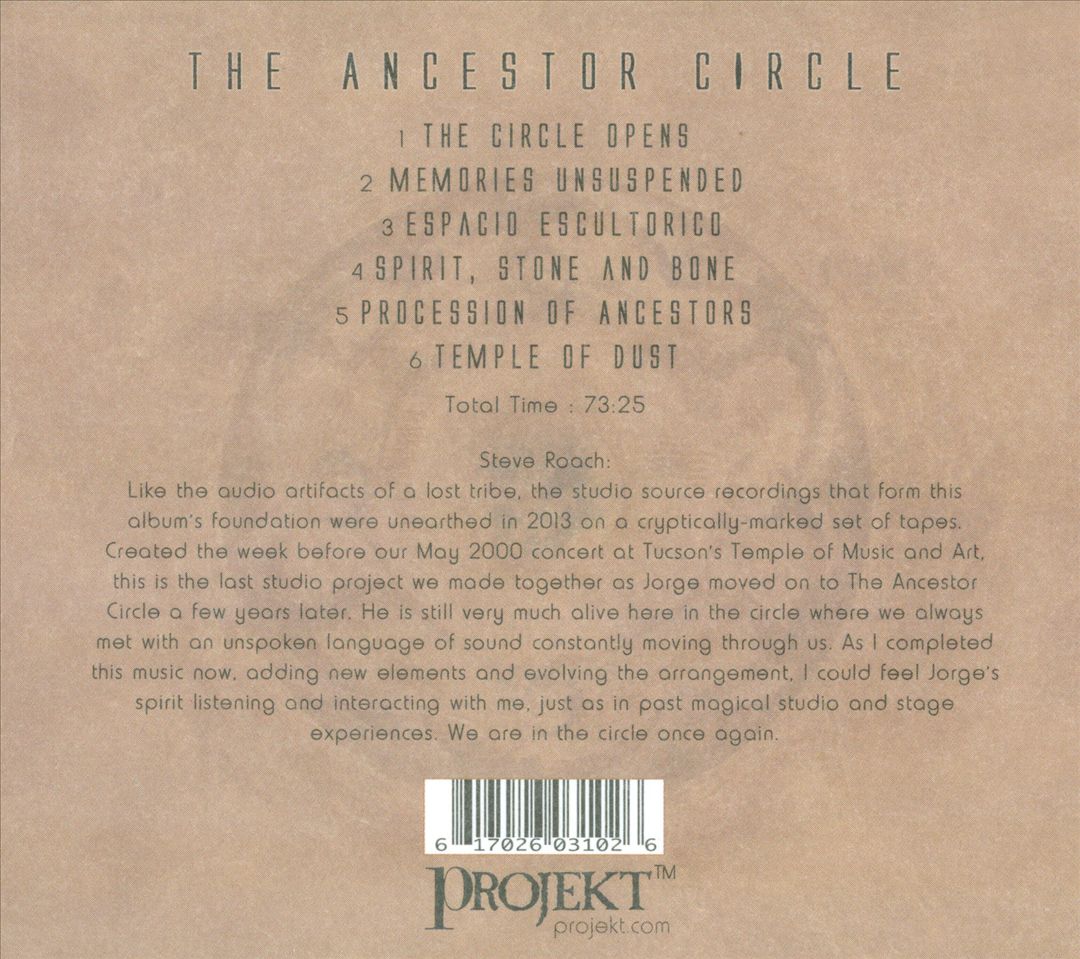 Ancestor Circle cover art