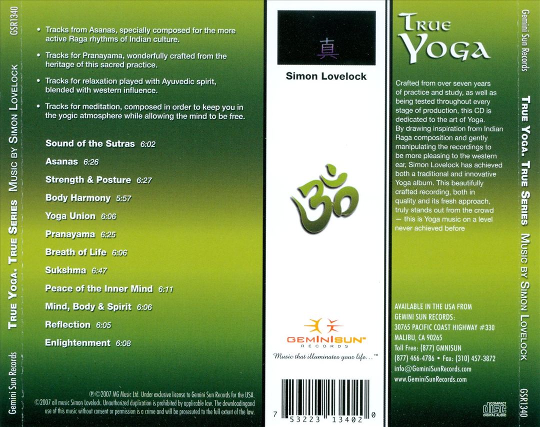 True Series: True Yoga cover art