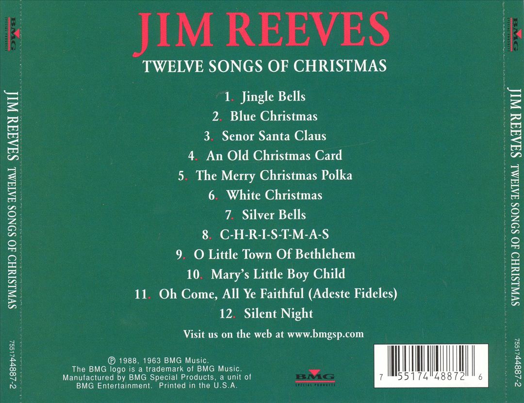 Twelve Songs of Christmas cover art