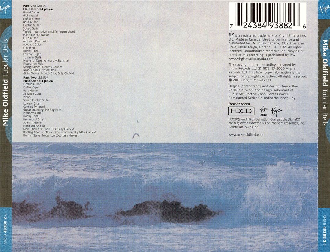 Tubular Bells cover art