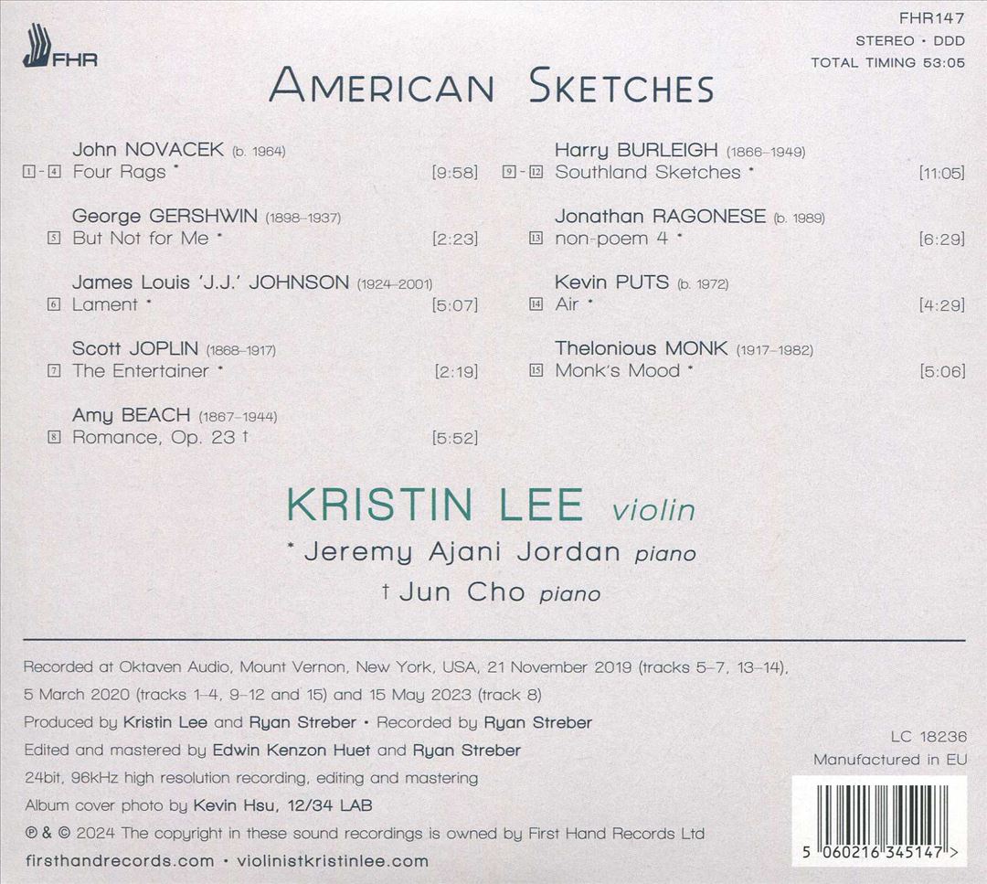 American Sketches cover art