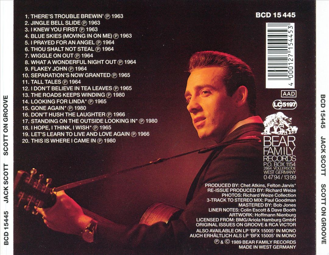 Scott on Groove cover art