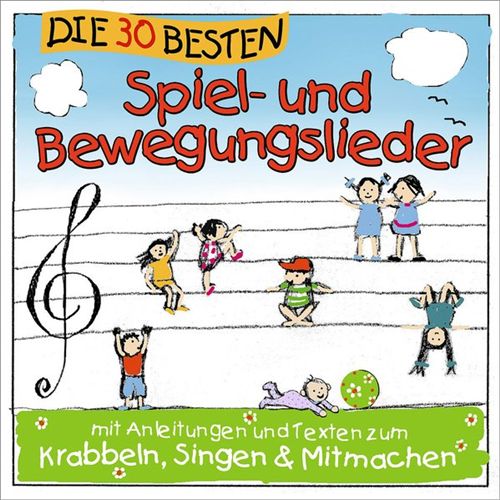 30 besten Spiel und Bewegungslieder cover art