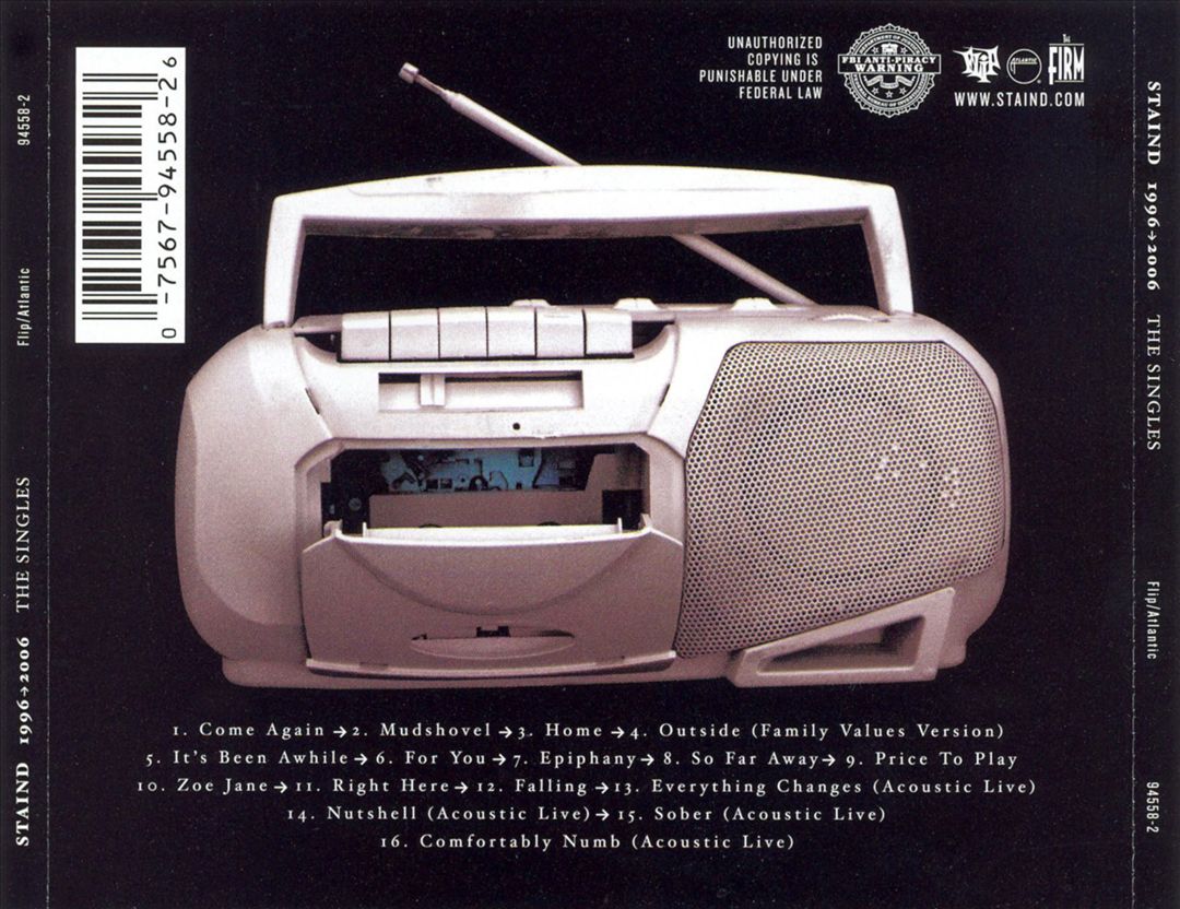 Singles 1996-2006 cover art
