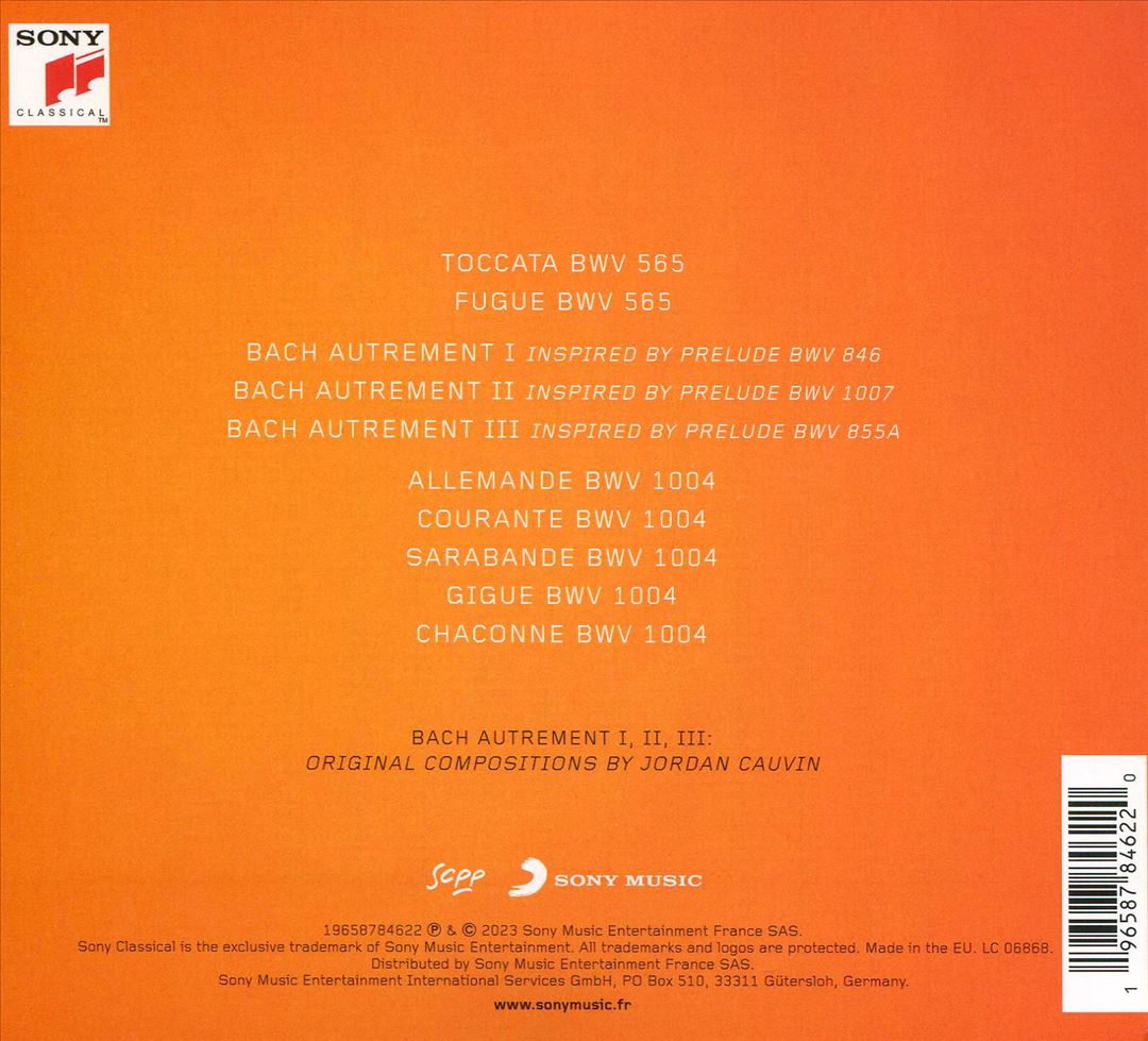 Bach cover art