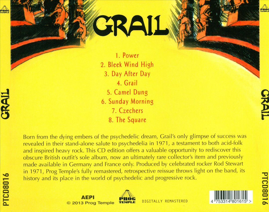 Grail cover art