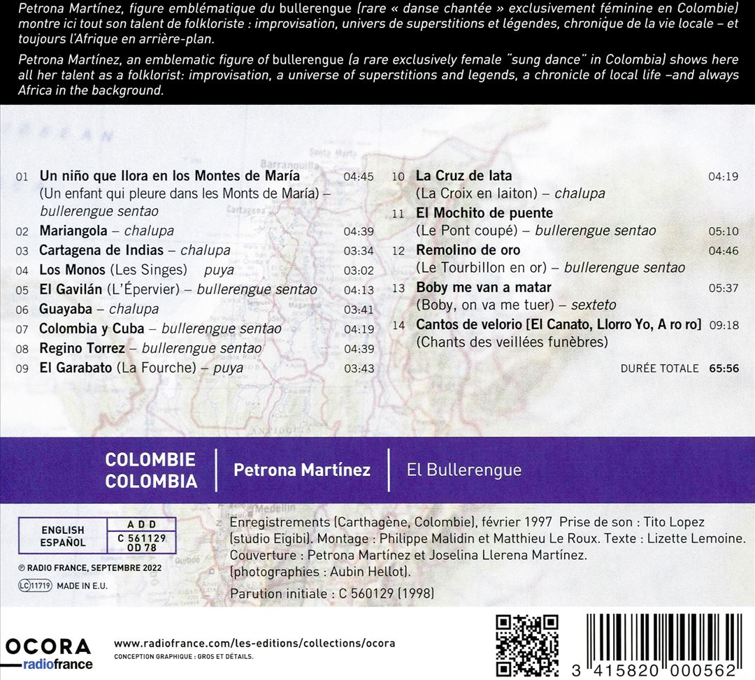 Colombia: Bullerengue cover art