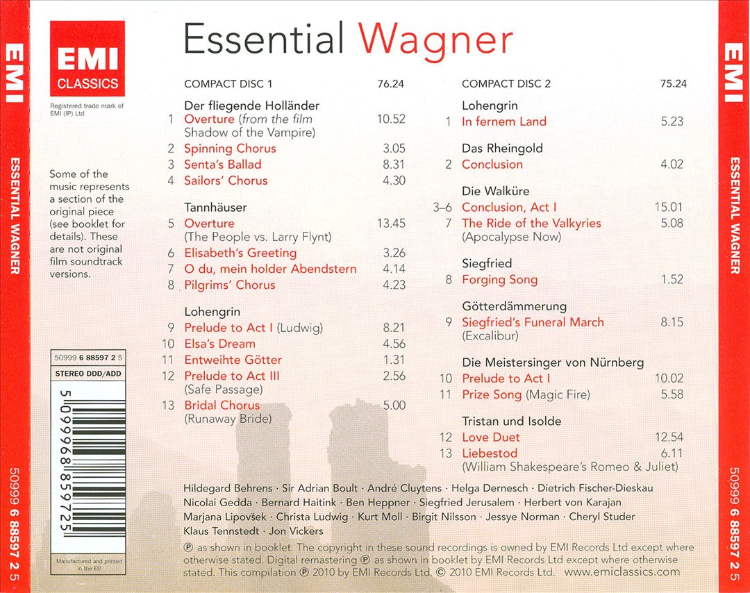 Essential Wagner cover art