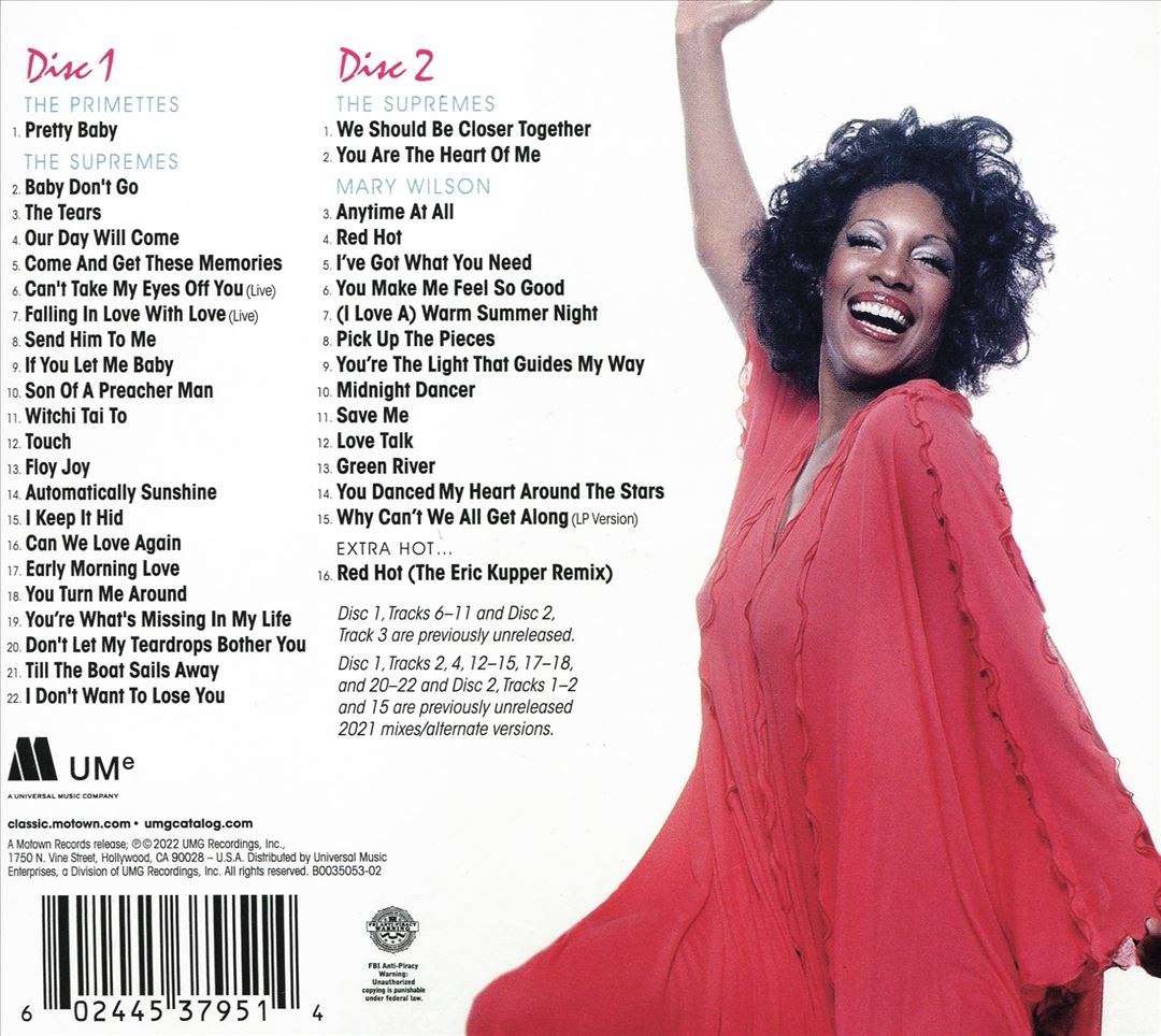Motown Anthology cover art