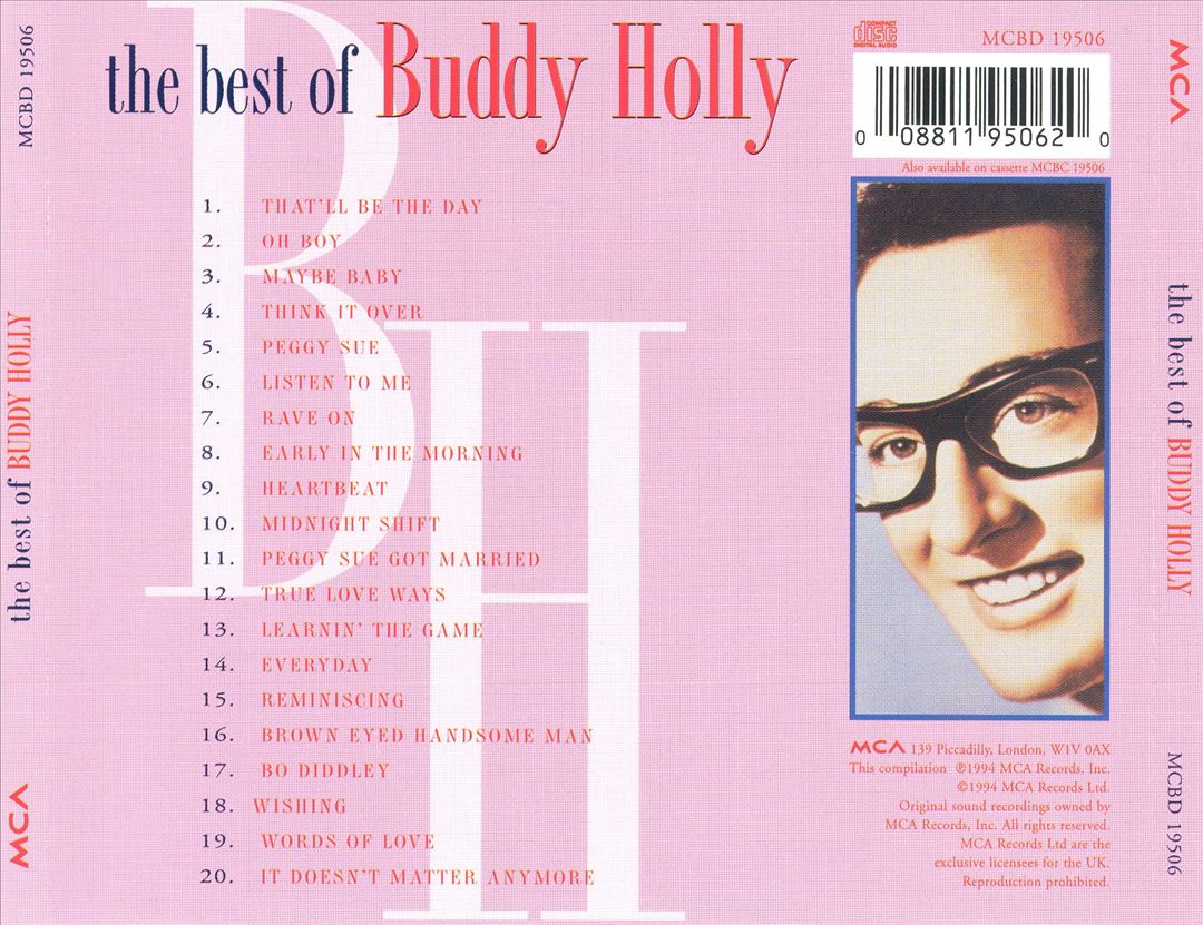 Best of Buddy Holly [Universal] cover art