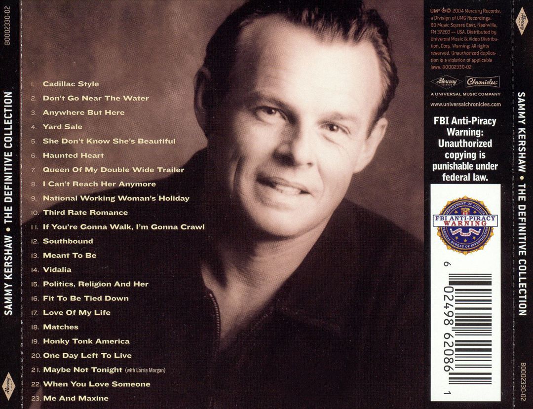Definitive Collection Sammy Kershaw MovieMars