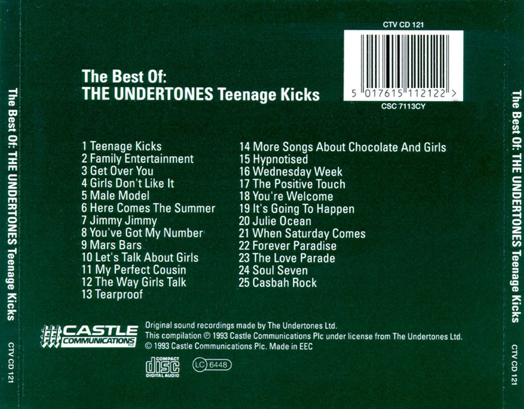 Very Best of the Undertones cover art